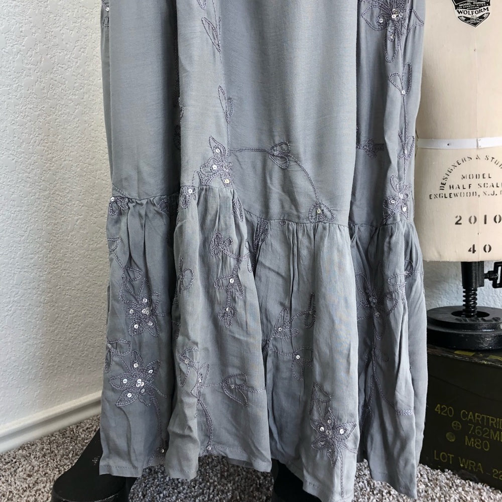 Coolchange Embroidered Rajasthan Maxi Sequin Dress - Picture 7 of 10